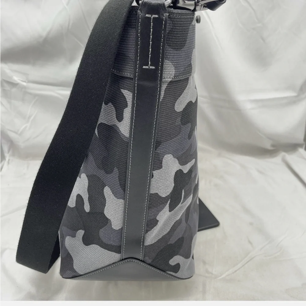 Coach Camouflage Tote Bag - Black and Gray NWOT